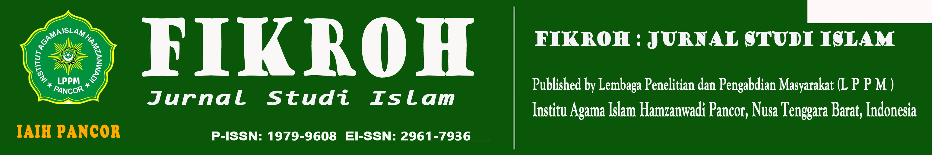 Fikroh: JURNAL STUDI ISLAM